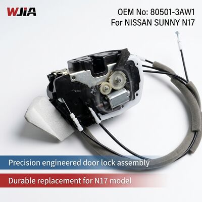 80501-3AW1A Front Left Door Lock Assembly For Nissan Sunny N17