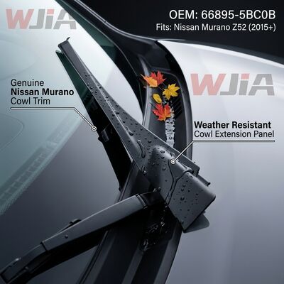 66895-5BC0B Hood Cowl Extension Trim for Nissan Murano Z52 2015-2017