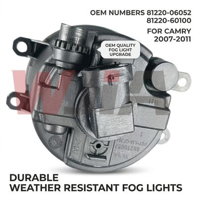 81220-06052 81220-60100  Fog Lamp For Toyota Camry 2007–2011
