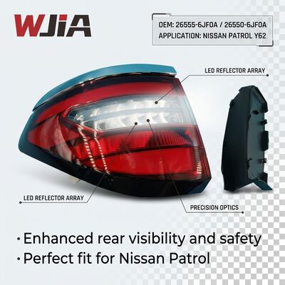 26555-6JF0A 26550-6JF0A Tail Lamp Out Light For Nissan PATROL Y62 2020-