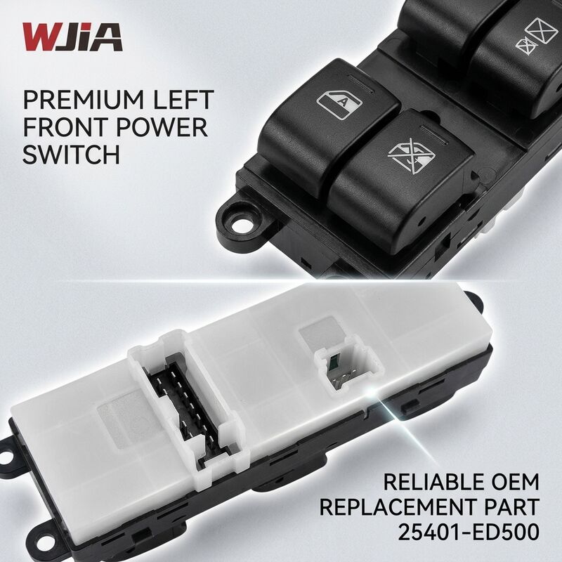25401-ED500 Left front lifting switch For Nissan Tiida