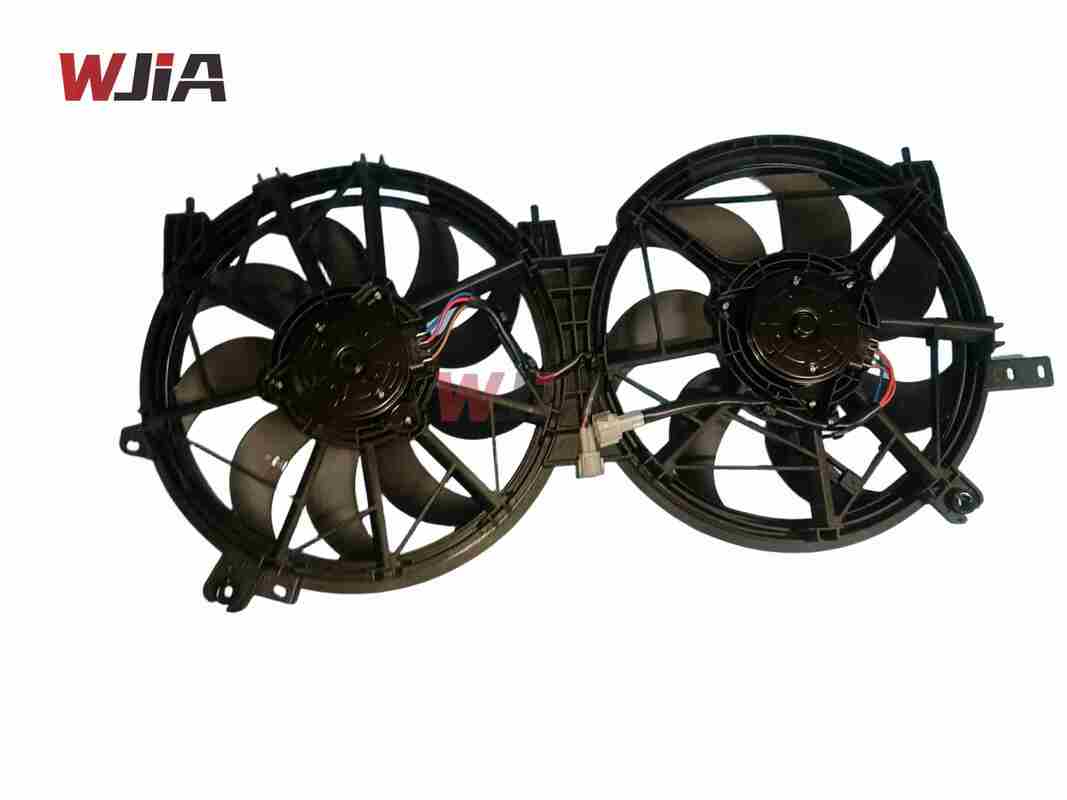 21481-6CA0A Twin Radiator Cooling Fan Assembly For Nissan