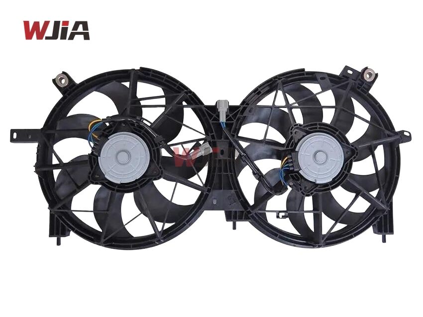 21481-6CA0A Twin Radiator Cooling Fan Assembly For Nissan