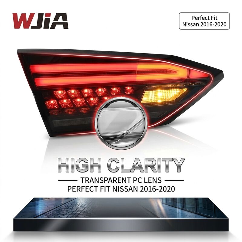 Waterproof LED Tail Light Lamp with ABS Plastic and Transparent PC Lens for Nissan 2016-2020