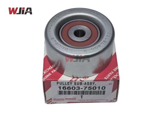 16603-75010 Low Noise Wear Resistant Idler Pulley For Toyota
