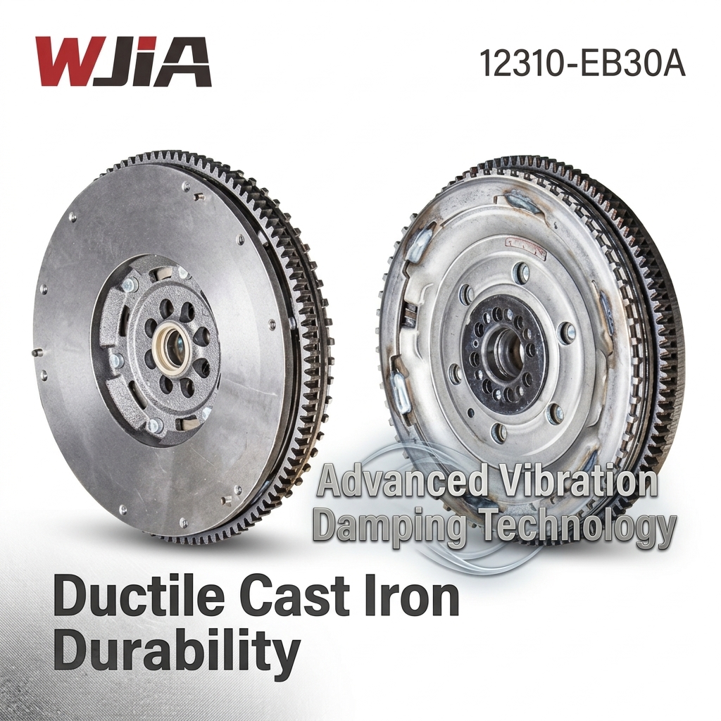 12310‑EB30A Premium Dual Mass Flywheel Assembly  Ductile Cast Iron Engine Flywheel For Nissan Navara D40 Pathfinder R51 YD25 2.5L Diesel, Vibration‑Damping Aftermarket Auto Spare Parts